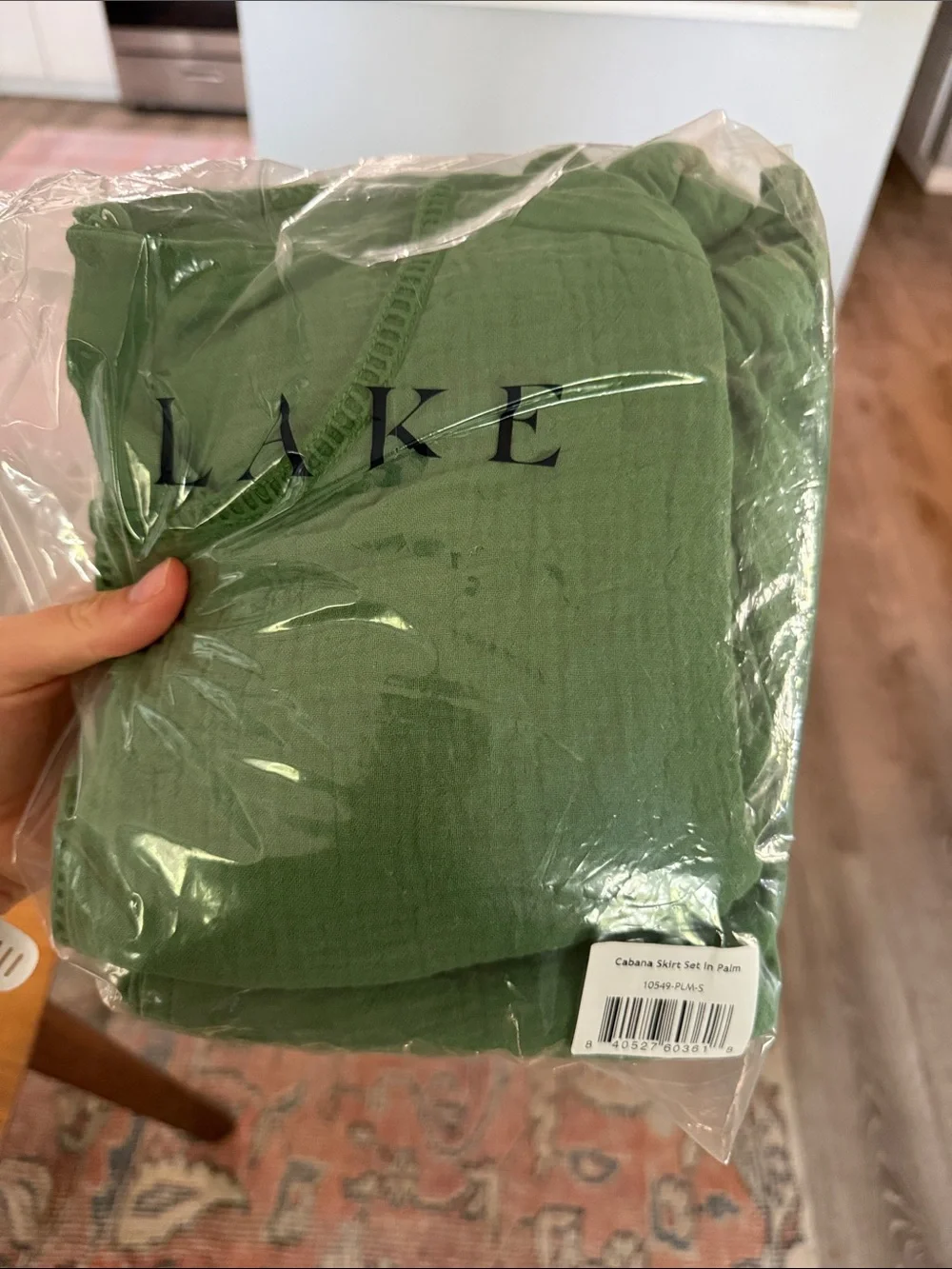 Green Two-Piece Skirt Set - Women